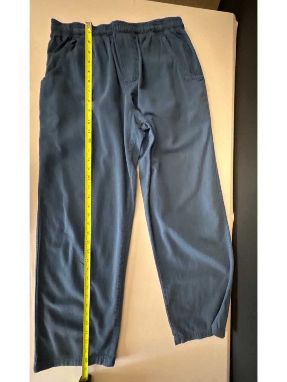Crazy Shirts Hawaii Men's Joggers Pants Blue Elastic Waist Medium Relax Vintage - Picture 11 of 13